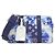 Borsa a tracolla Louis Vuitton Monogram Bandana City Keepall Blu