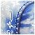Borsa a tracolla Louis Vuitton Monogram Bandana City Keepall Blu - vista 3