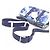 Borsa a tracolla Louis Vuitton Monogram Bandana City Keepall Blu - vista 7