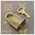 Borsa Louis Vuitton Monogram Keepall Marrone  - vista 3