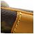 Borsa Boston Louis Vuitton Monogram Keepall Bandoulière 55cm Marrone - vista 4