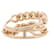 Ring Bague en diamant Chaine d'Ancre Chaos d'Hermès Rose  - vue 2