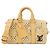 Louis Vuitton Damier Raffia Keepall Bandoulière 25cm Beige