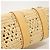 Louis Vuitton Damier Raffia Keepall Bandoulière 25cm Beige - vista 3