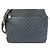 Bolsa de Ombro Louis Vuitton Damier Cobalt Messenger Greenwich Preto Azul