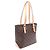 Borsa Tote Louis Vuitton Piano Marrone Monogramma - vista 2