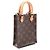 Borsa a mano 2-Way Louis Vuitton Petite Sac Plat Marrone Monogramma - vista 2