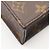 Borsa Louis Vuitton Petite Sac Plat Marrone Monogramma - vista 8
