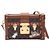 Borsa a tracolla Louis Vuitton Petite Malle NM Catgram Marrone