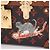 Borsa a tracolla Louis Vuitton Petite Malle NM Catgram Marrone - vista 7