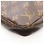 Borsa Louis Vuitton Pochette Accessoires Marrone Rosa Monogramma - vista 6