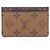 Tarjetero Monogram Reverse Louis Vuitton Castaño Monograma