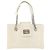 Tote Boy Chanel in pelle di vitello lucida Small Bianco