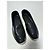 Espadrilles Saint Laurent en cuir grainé noir - vue 3