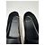 Espadrilles Saint Laurent en cuir grainé noir - vue 4