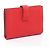 Tarjetero Hermès Bearn Rouge Tomato Roja - vista 2