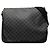 Borsa a tracolla Louis Vuitton Damier Graphite Daniel MM Nero