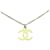 Collana Chanel Coco Mark Argento Giallo  - vista 1