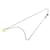 Collana Chanel Coco Mark Argento Giallo  - vista 3