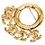 Spilla Chanel Vintage Coco Mark 94P Placcata Oro D'oro