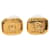 Timeless Chanel Coco Mark Steckerohrringe Golden  - Ansicht 1