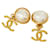 Timeless Orecchini Chanel Coco Mark Vintage Swing D'oro
