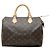Bolsa de mão Speedy 30 Monograma Louis Vuitton Marrom