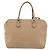 Borsa Valentino Garavani Convertible Zip Satchel in pelle con Micro Rockstuds Medium Beige - vista 2