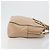 Borsa Valentino Garavani Convertible Zip Satchel in pelle con Micro Rockstuds Medium Beige - vista 3