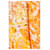 Zimmermann Robe longue florale avec bustier froncé Blanc Orange Jaune  - vue 5