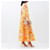Zimmermann Robe longue florale avec bustier froncé Blanc Orange Jaune  - vue 6