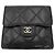 Chanel Trifold Flap Lambskin Negro