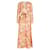 Zimmermann Floral silk maxi dress with belt Brown Pink Beige Green  - view 1