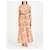 Zimmermann Floral silk maxi dress with belt Brown Pink Beige Green  - view 2
