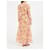 Zimmermann Floral silk maxi dress with belt Brown Pink Beige Green  - view 4