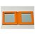 Hermès leather bag mirror New Box Orange - view 2