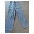 Antik Batik Pantalones de algodón a rayas Blanco Azul - vista 3