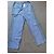 Antik Batik Pantalones de algodón a rayas Blanco Azul - vista 4