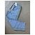 Antik Batik Pantalones de algodón a rayas Blanco Azul - vista 5