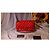 Mademoiselle Chanel 2.55 Réédition gestepptes Lackleder mittel Klappentasche irisierendes Rot - Ansicht 13