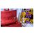Mademoiselle Chanel 2.55 Réédition gestepptes Lackleder mittel Klappentasche irisierendes Rot - Ansicht 7
