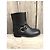 Free Lance Botines de cuero negros con hebilla - vista 12