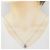 Autre Marque Collana in oro bianco Au750, tanzanite e diamante Argento - vista 6