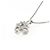 Autre Marque Collana a fiore in platino e diamanti Argento - vista 4