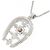 Autre Marque Collana di Diamanti PT900 PT850 Argento - vista 4