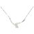 Autre Marque Collana di Diamanti Pt900 Pt850 Argento