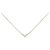 Autre Marque Colar de diamante Au750 Dourado