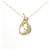 Autre Marque Collana con pendente in Au750 e diamante D'oro