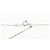 Autre Marque Collana in oro bianco Pt900 Au750 e diamanti Argento - vista 5