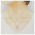 Autre Marque Collana in oro bianco Pt900 Au750 e diamanti Argento - vista 6